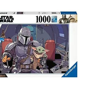 Star Wars The Mandalorian Pussel Cartoon 1000p