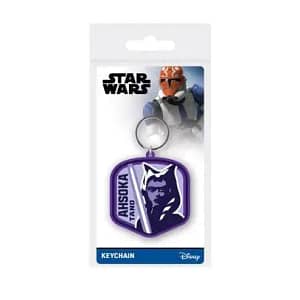 Star Wars Rubber Keychain Ahsoka 6 cm