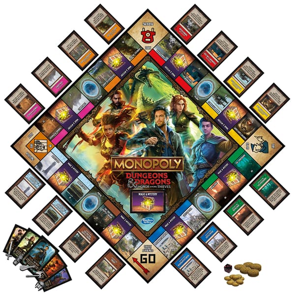 Dungeons & Dragons: Honor Among Thieves Monopoly