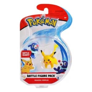 Pokémon Battle Figure Pack Mini Figures 5 cm - Pikachu & Popplio
