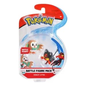 Pokémon Battle Figure Pack Mini Figures 5 cm - Rowlet & Litten